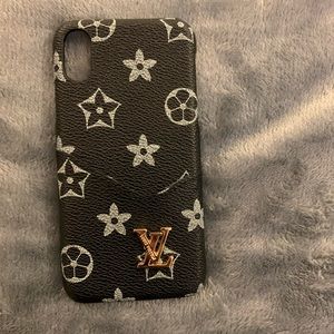 IPhone X cover case with credit card slot